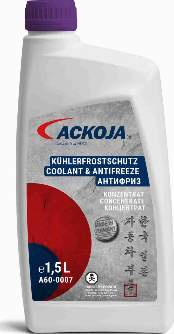 ACKOJA A60-0007 - Антифриз autocars.com.ua