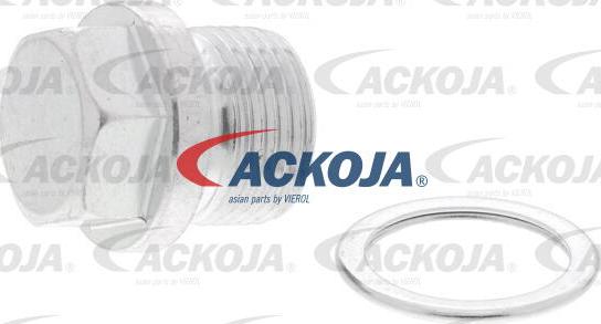 ACKOJA A63-0018 - Резьбовая пробка, масляний піддон autocars.com.ua