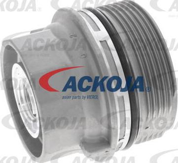 ACKOJA A63-0071 - Кришка, корпус масляного фільтра autocars.com.ua