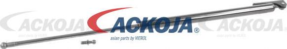 ACKOJA A64-0016 - Газова пружина, кришка багажник autocars.com.ua