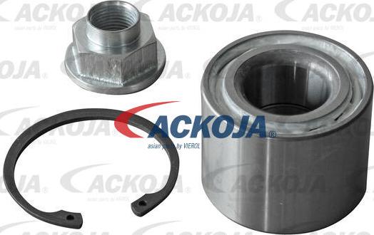 ACKOJA A64-0081 - Комплект підшипника маточини колеса autocars.com.ua