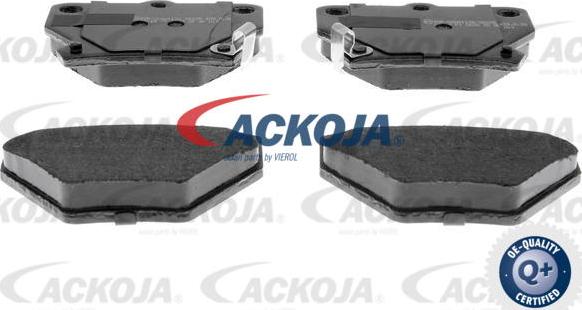 ACKOJA A70-0034 - Гальмівні колодки, дискові гальма autocars.com.ua