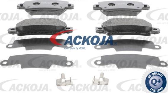 ACKOJA A70-0035 - Гальмівні колодки, дискові гальма autocars.com.ua