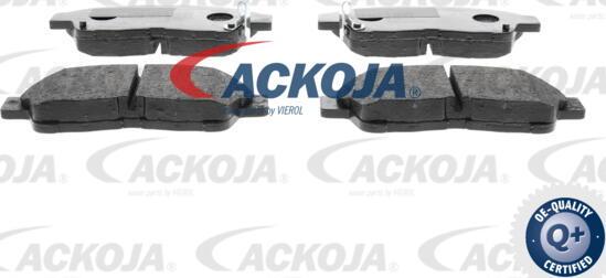 ACKOJA A70-0047 - Гальмівні колодки, дискові гальма autocars.com.ua
