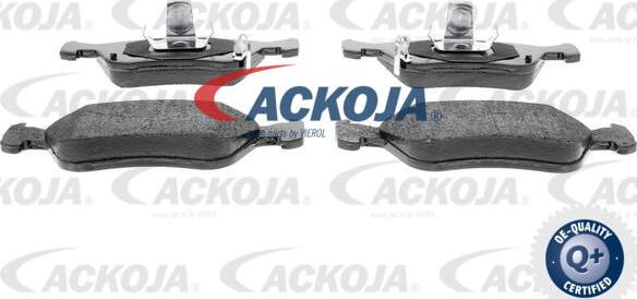 ACKOJA A70-0049 - Гальмівні колодки, дискові гальма autocars.com.ua