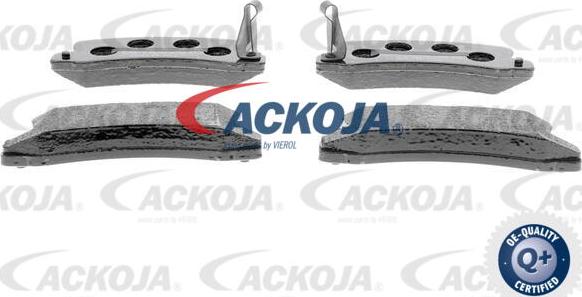 ACKOJA A70-0051 - Гальмівні колодки, дискові гальма autocars.com.ua