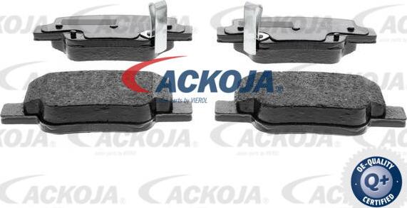 ACKOJA A70-0089 - Гальмівні колодки, дискові гальма autocars.com.ua