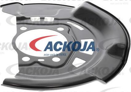 ACKOJA A70-0235 - Відбивач, диск гальмівного механізму autocars.com.ua