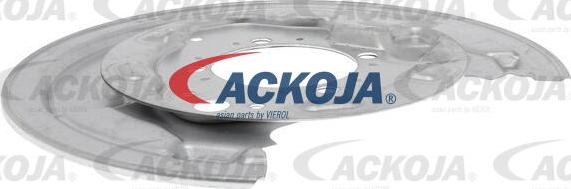 ACKOJA A70-0727 - Відбивач, диск гальмівного механізму autocars.com.ua