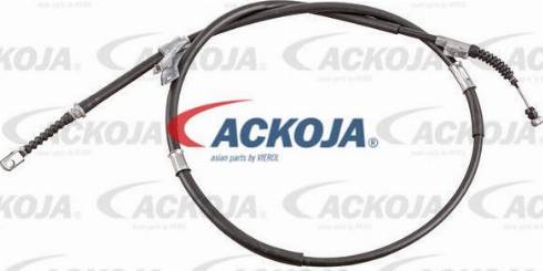 ACKOJA A70-30017 - Трос, гальмівна система autocars.com.ua