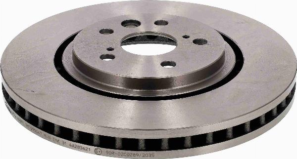 ACKOJA A70-40031 - Гальмівний диск autocars.com.ua