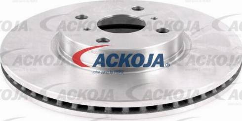 ACKOJA A70-80003 - Гальмівний диск autocars.com.ua