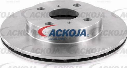 ACKOJA A70-80006 - Гальмівний диск autocars.com.ua