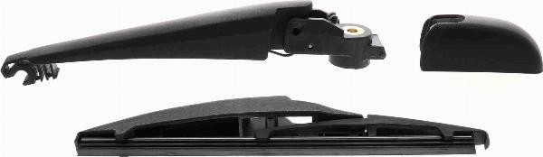 ACKOJA A70-9680 - Комплект важелів склоочисника, система очищення стекол autocars.com.ua