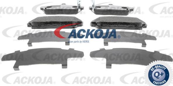 ACKOJAP A26-0019 - Гальмівні колодки, дискові гальма autocars.com.ua