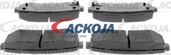 ACKOJAP A52-0070 - Гальмівні колодки, дискові гальма autocars.com.ua