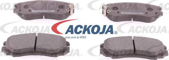 ACKOJAP A52-2108 - Гальмівні колодки, дискові гальма autocars.com.ua