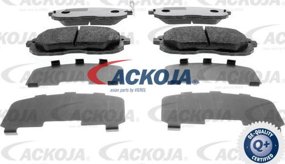 ACKOJAP A64-0013 - Гальмівні колодки, дискові гальма autocars.com.ua