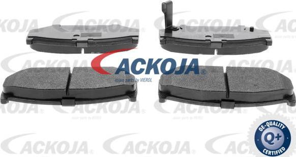 ACKOJAP A64-0014 - Гальмівні колодки, дискові гальма autocars.com.ua