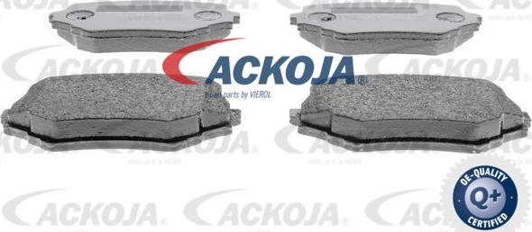 ACKOJAP A64-0018 - Гальмівні колодки, дискові гальма autocars.com.ua