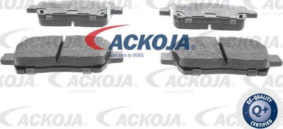 ACKOJAP A70-0033 - Гальмівні колодки, дискові гальма autocars.com.ua