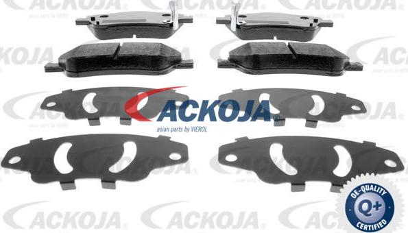 ACKOJAP A70-0055 - Гальмівні колодки, дискові гальма autocars.com.ua