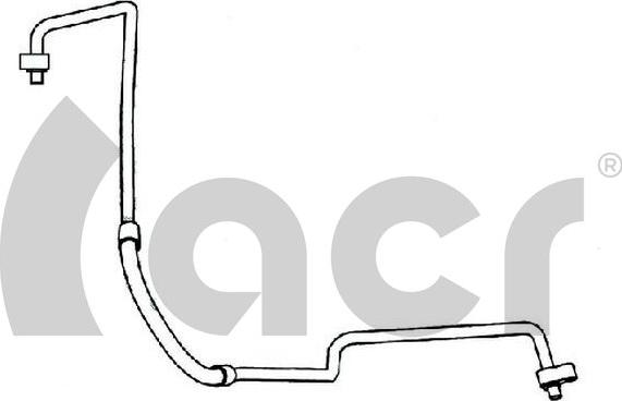 ACR 119271 - Трубопровід високого / низького тиску, кондиціонер autocars.com.ua