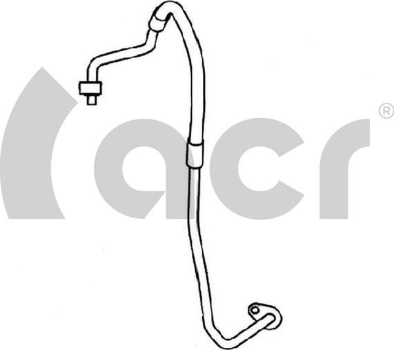 ACR 119280 - Трубопровід високого / низького тиску, кондиціонер autocars.com.ua