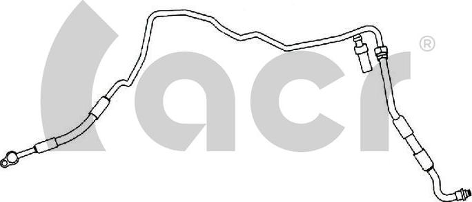 ACR 119285 - Трубопровід високого / низького тиску, кондиціонер autocars.com.ua