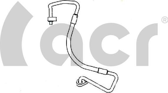 ACR 119286 - Трубопровід високого / низького тиску, кондиціонер autocars.com.ua