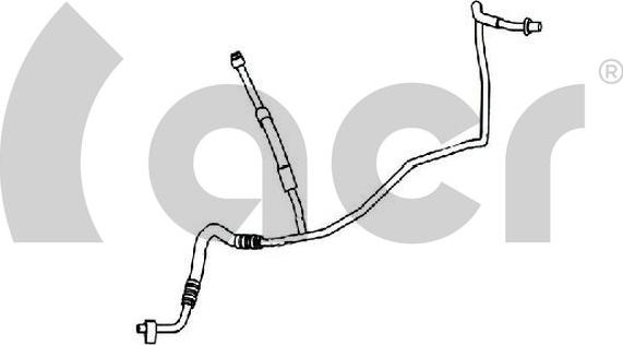 ACR 119288 - Трубопровід високого / низького тиску, кондиціонер autocars.com.ua