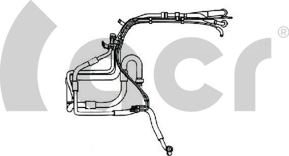 ACR 119291 - Трубопровод высокого / низкого давления, кондиционер autodnr.net