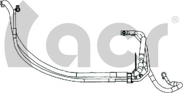 ACR 119922 - Трубопровід високого / низького тиску, кондиціонер autocars.com.ua