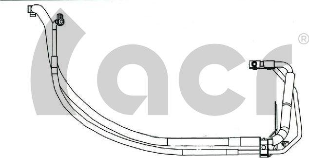 ACR 119923 - Трубопровод высокого / низкого давления, кондиционер autodnr.net