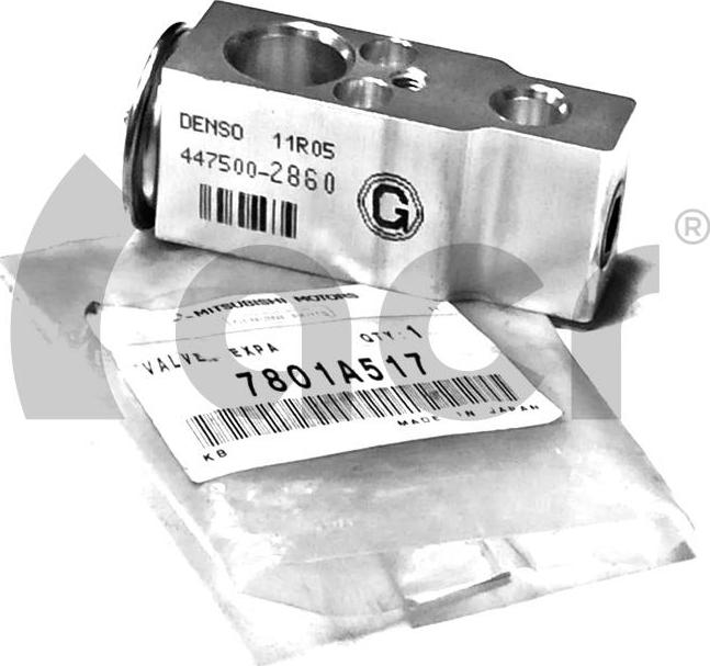 ACR 121408 - Розширювальний клапан, кондиціонер autocars.com.ua