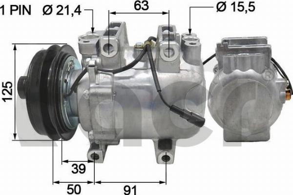 ACR 131051 - Компресор, кондиціонер autocars.com.ua