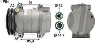 ACR 133110 - Компресор, кондиціонер autocars.com.ua