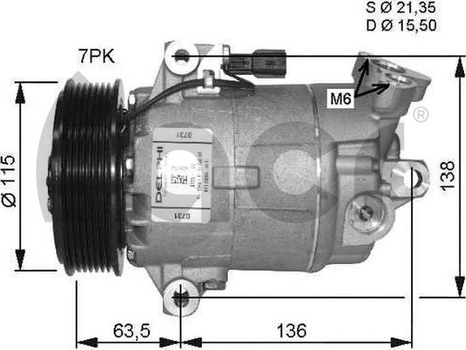 ACR 133149G - Компрессор кондиционера autodnr.net