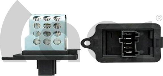 ACR 160377 - Опір, реле, вентилятор салону autocars.com.ua