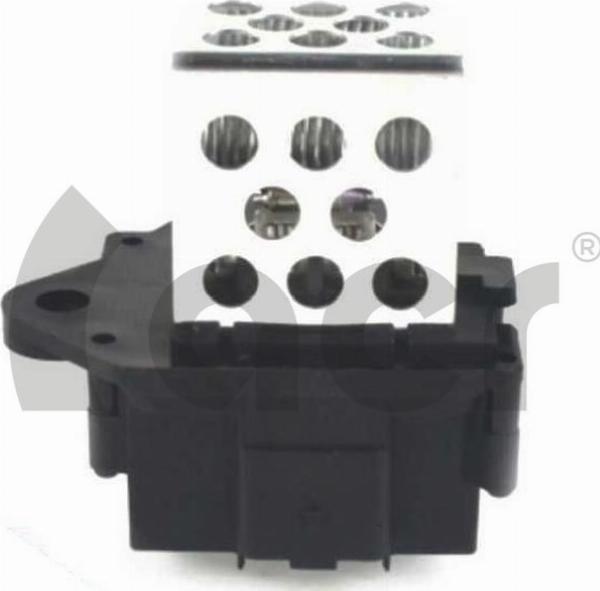 ACR 160387 - Опір, реле, вентилятор салону autocars.com.ua