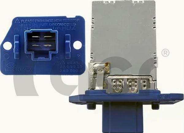 ACR 160489 - Опір, реле, вентилятор салону autocars.com.ua