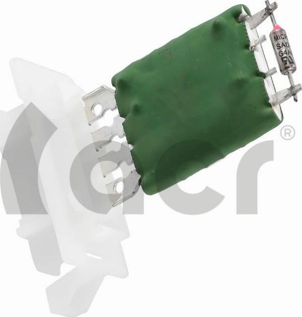 ACR 160571 - Опір, реле, вентилятор салону autocars.com.ua