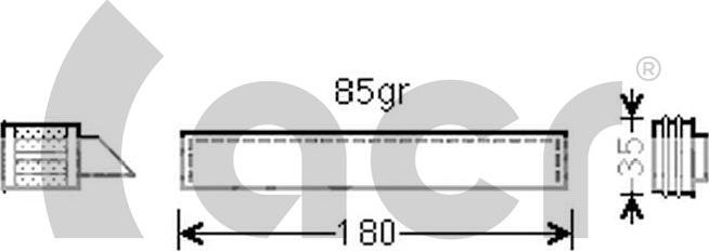 ACR 170606 - Осушувач, кондиціонер autocars.com.ua