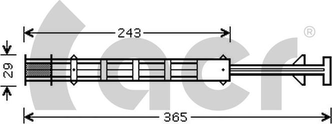 ACR 170608 - Осушувач, кондиціонер autocars.com.ua