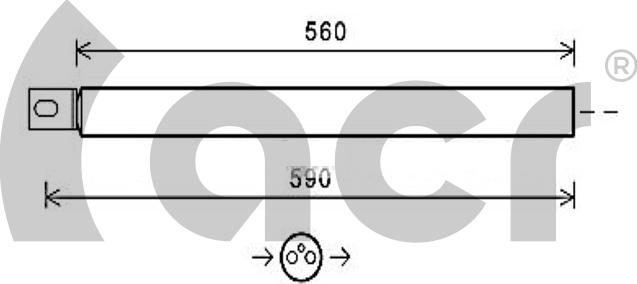 ACR 170633 - Осушувач, кондиціонер autocars.com.ua