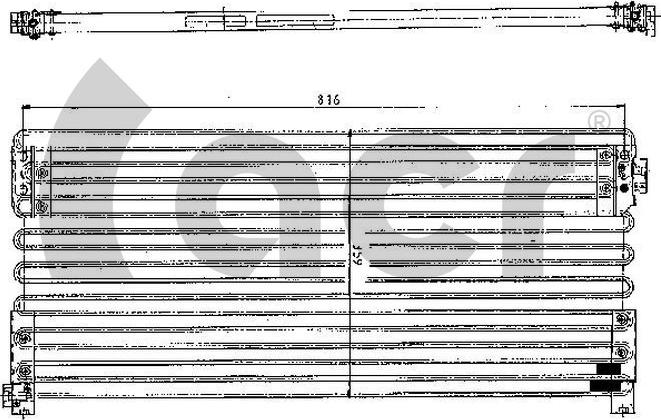 ACR 300212 - Конденсатор, кондиціонер autocars.com.ua