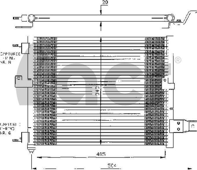 ACR 300389 - Конденсатор кондиционера autodnr.net