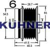 AD Kühner 885211 - Шкив генератора, муфта autodnr.net