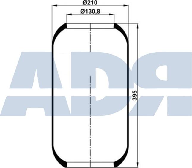 ADR 51533000 - Кожух пневматической рессоры autodnr.net