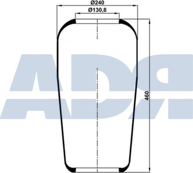 ADR 51619000 - Кожух пневматической рессоры autodnr.net